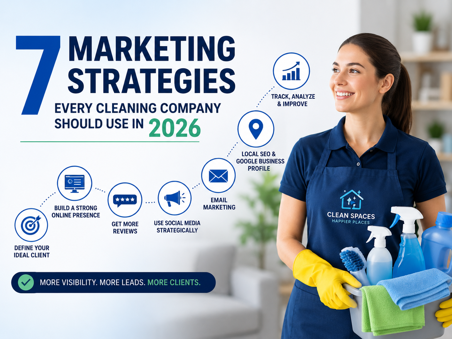 7 Marketing Strategies Every Cleaning Company Should Use in 2026
